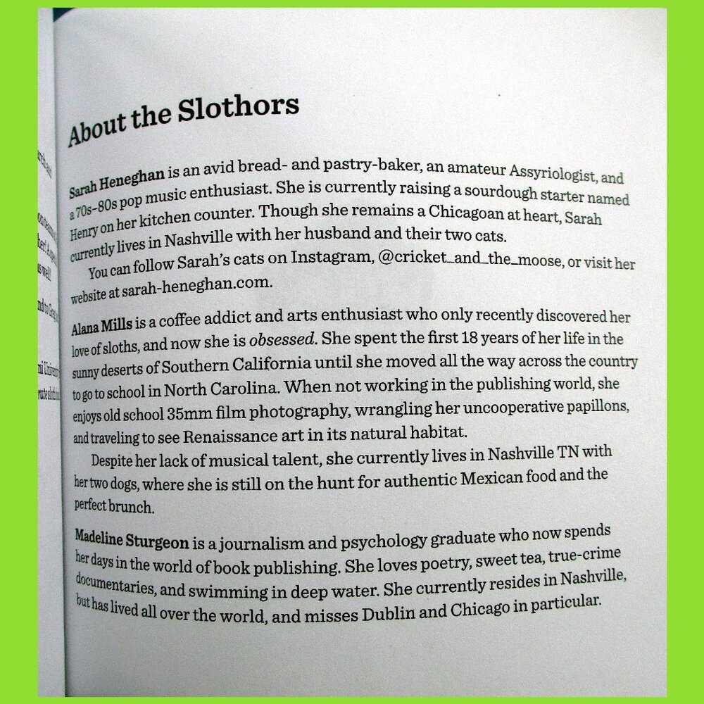 Book: Life Lessons from a Sloth, by Heneghan, Mills, & Sturgeon - Picture 11 of 13